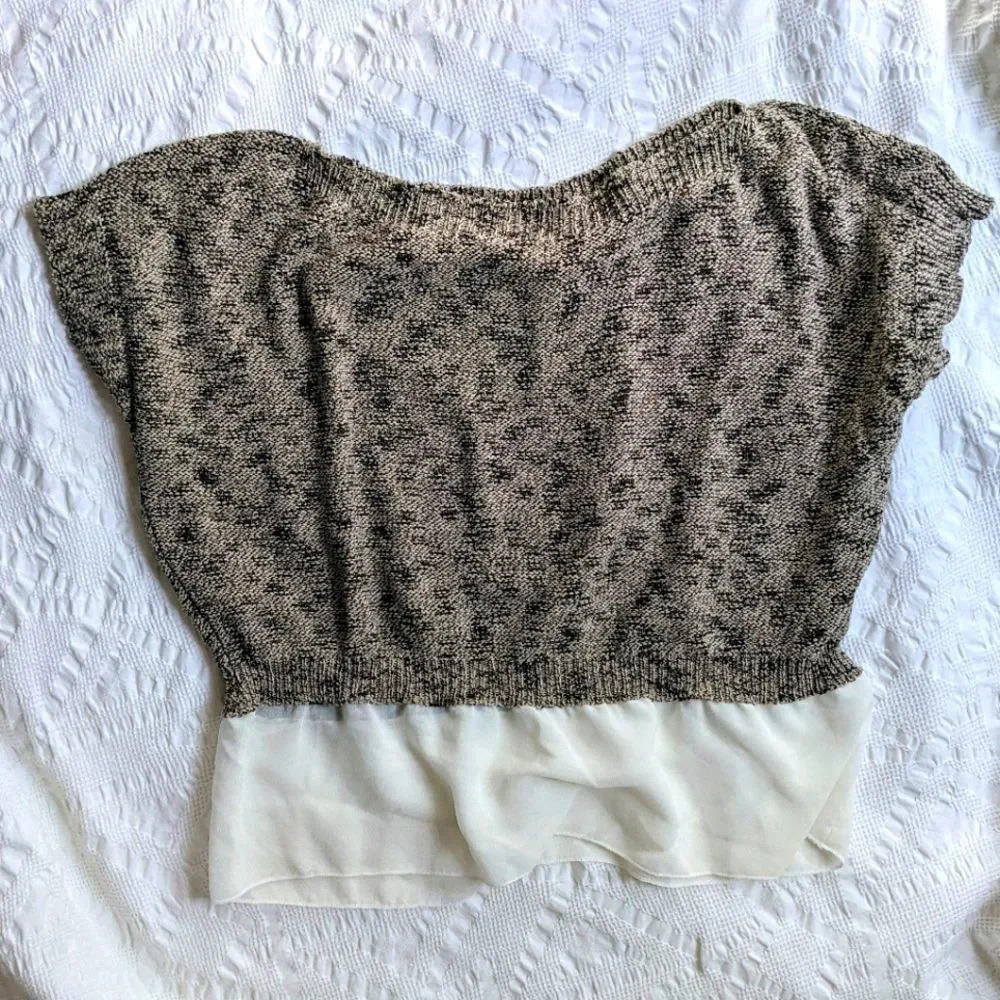 Anthropologie Moth Knit Top  XS - Picture 2 of 6
